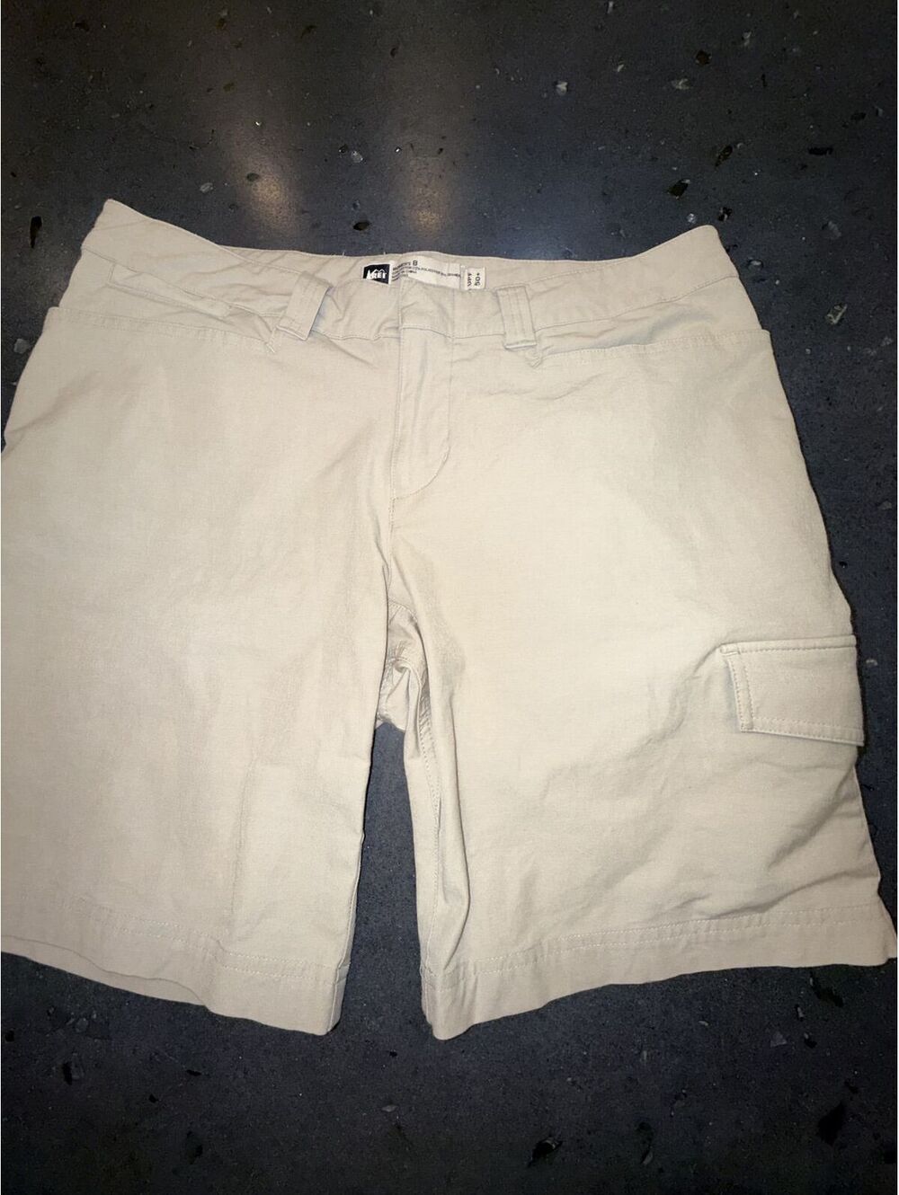 REI khaki shorts